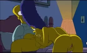 Die Simpsons als Pornofilm