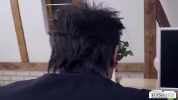 Heisse action im Bumsbüro wo auch mal wieder richtig gefickt werden muss am Valentinstag